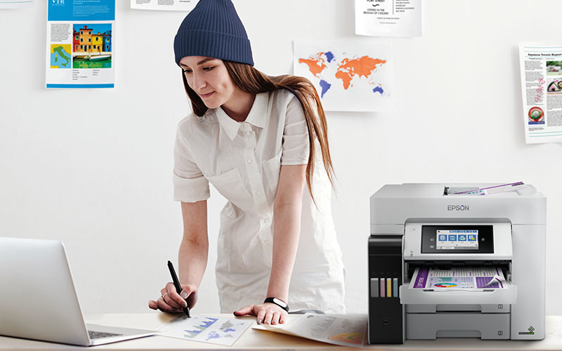 Ecotank Pro Et-5880 - Color Multifunction - Inkjet - A4 - USB / Wi-Fi