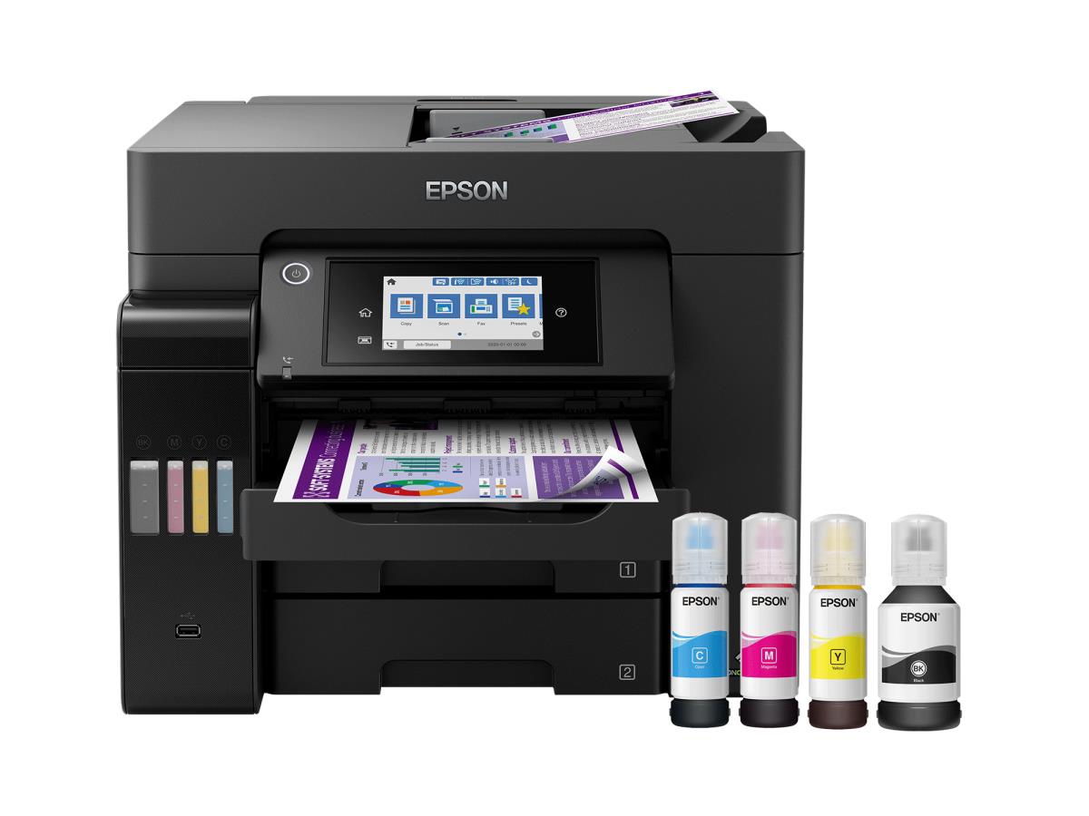 Ecotank Pro Et-5850 - Color All-in-one Printer - Inkjet - A4 - USB / Wi-Fi