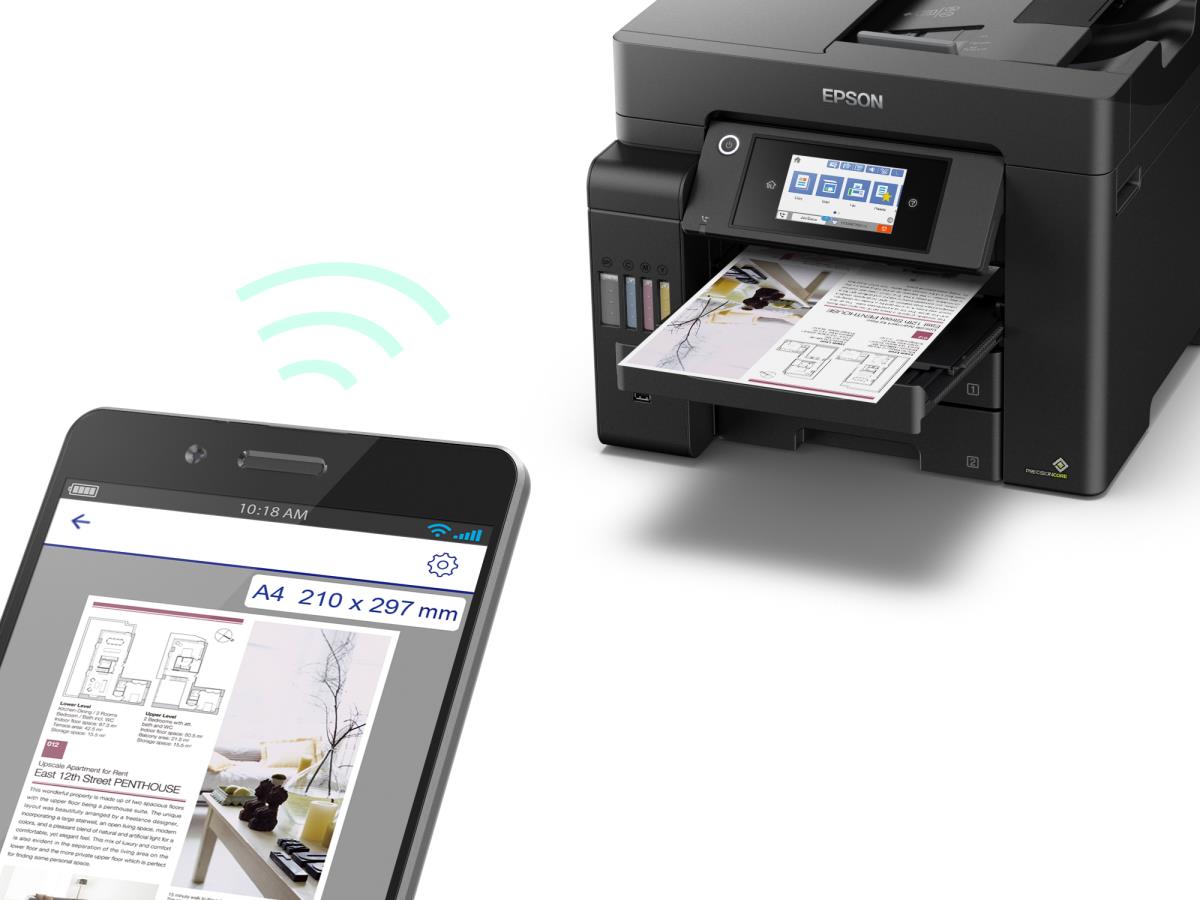 Ecotank Pro Et-5800 - Color All-in-one Printer - Inkjet - A4 - USB / Wi-Fi