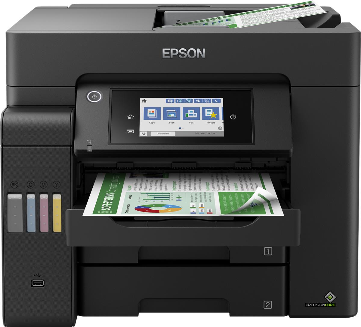 Ecotank Pro Et-5800 - Color All-in-one Printer - Inkjet - A4 - USB / Wi-Fi