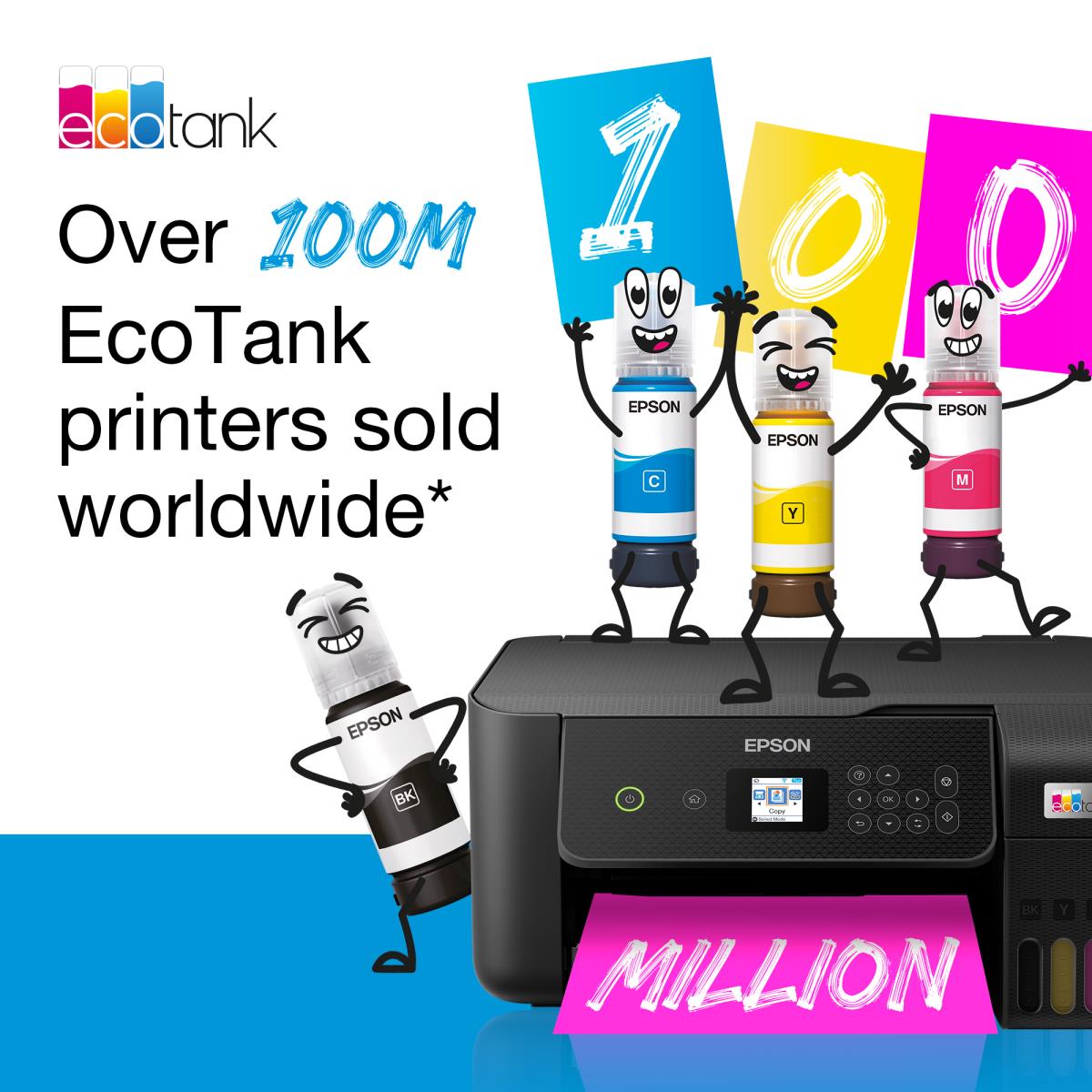Ecotank Et-m16600 - Monochrome Printer - Inkjet - A4 - USB/ Ethernet / Wi-Fi