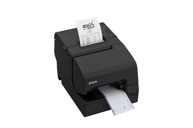 Tm-h6000v-214p1 - Integrated Pos Printer - Thermal - 83mm - Serial USB Micr - Black
