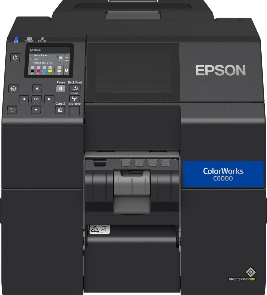 Colorworks Cw-c6000pe - Colour Label Printer - 4in Wide Peeler