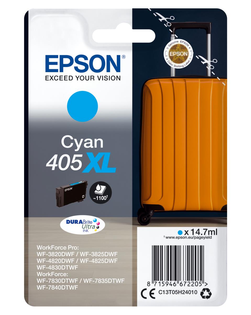 Ink Cartridge - 405xl - 14.7ml Cyan Sec