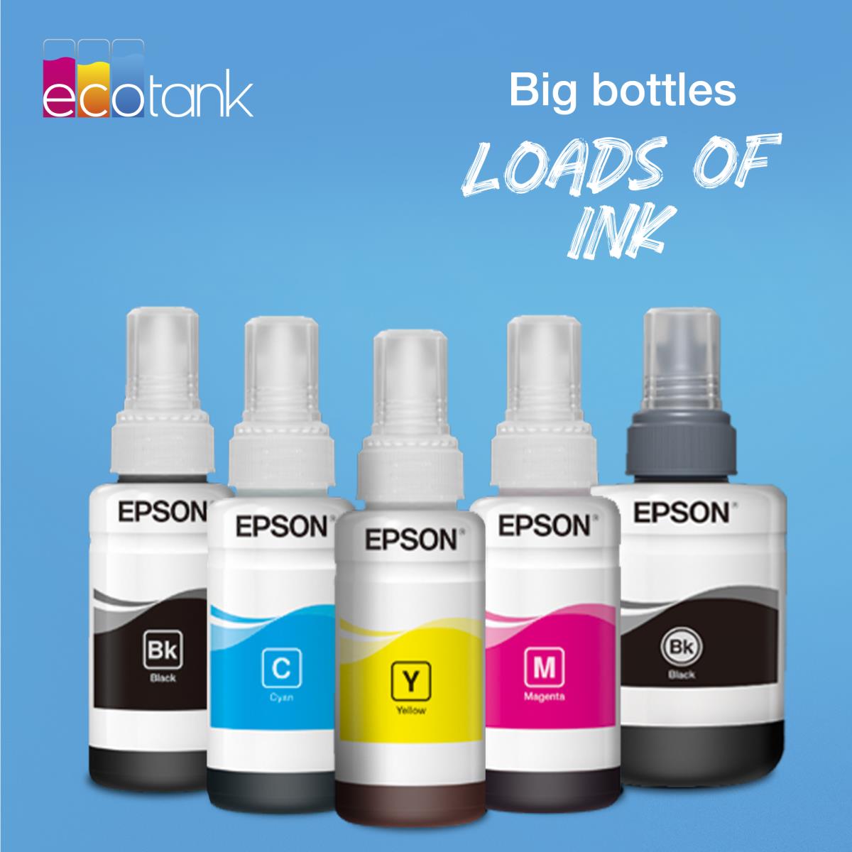 Ink Bottle - 664 Ecotank - 280ml - C/ M/ Y/ K Multipack