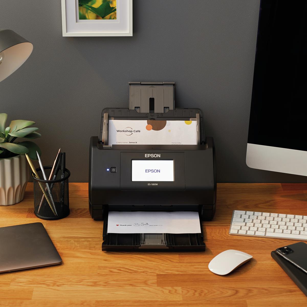 Workforce Es-580w - Mobile Scanner - A4 - 600 Dpi - USB / Wi-Fi
