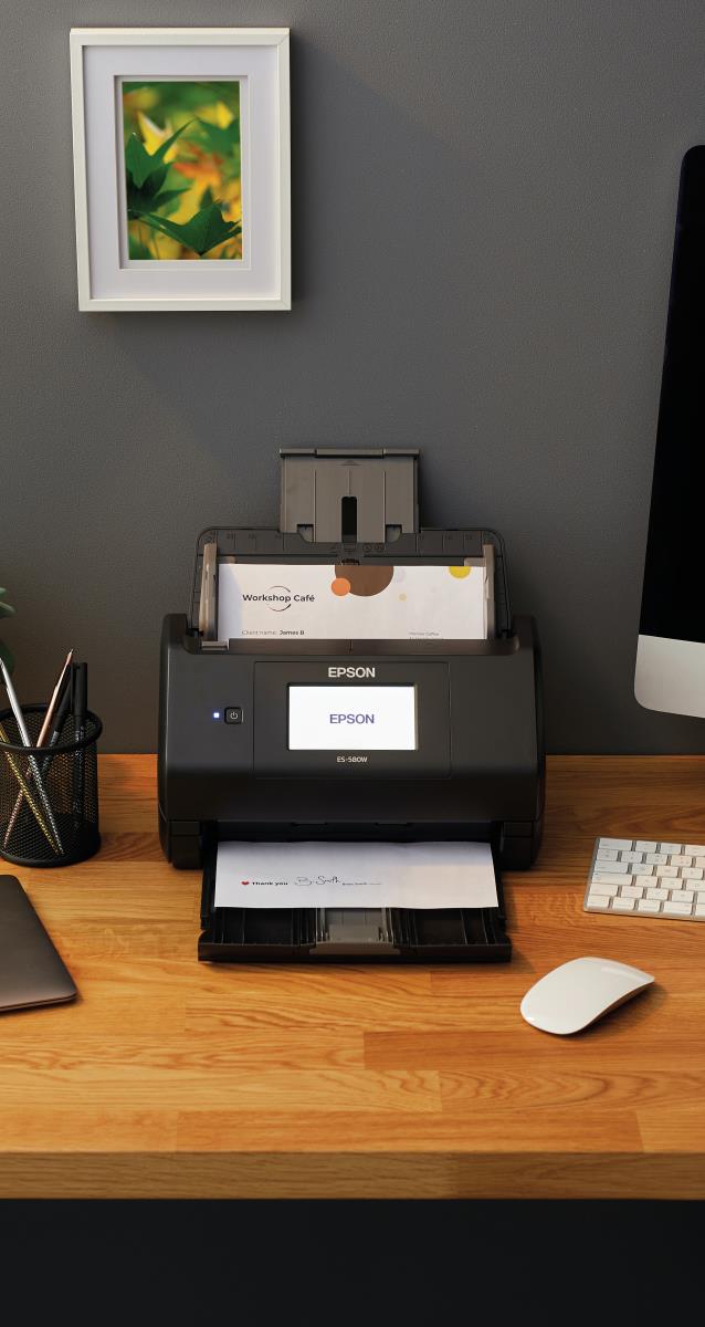 Workforce Es-580w - Mobile Scanner - A4 - 600 Dpi - USB / Wi-Fi