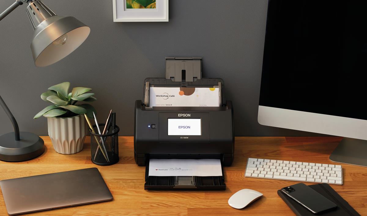 Workforce Es-580w - Mobile Scanner - A4 - 600 Dpi - USB / Wi-Fi
