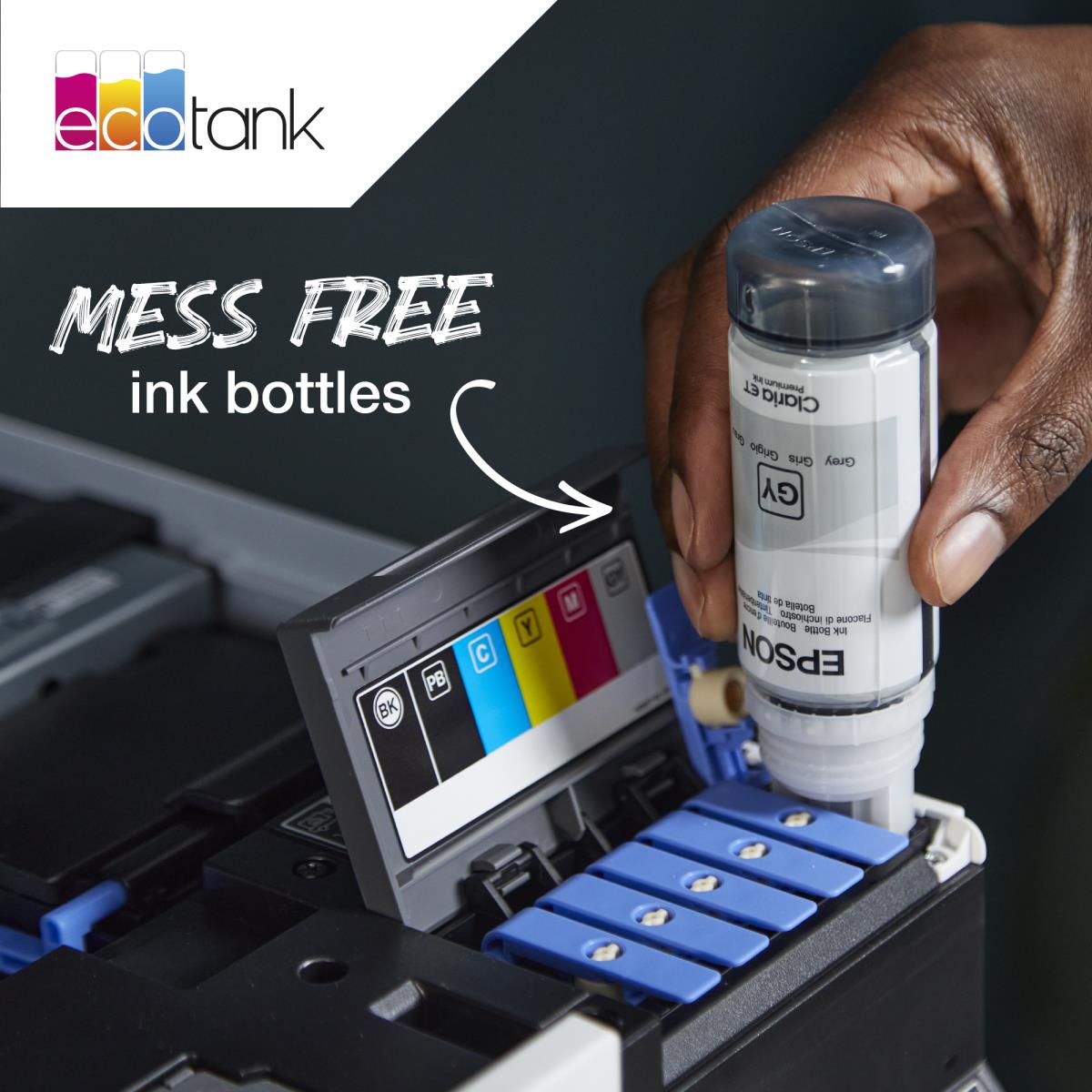 Ink Bottle - 114 Ecotank - Pigment Black