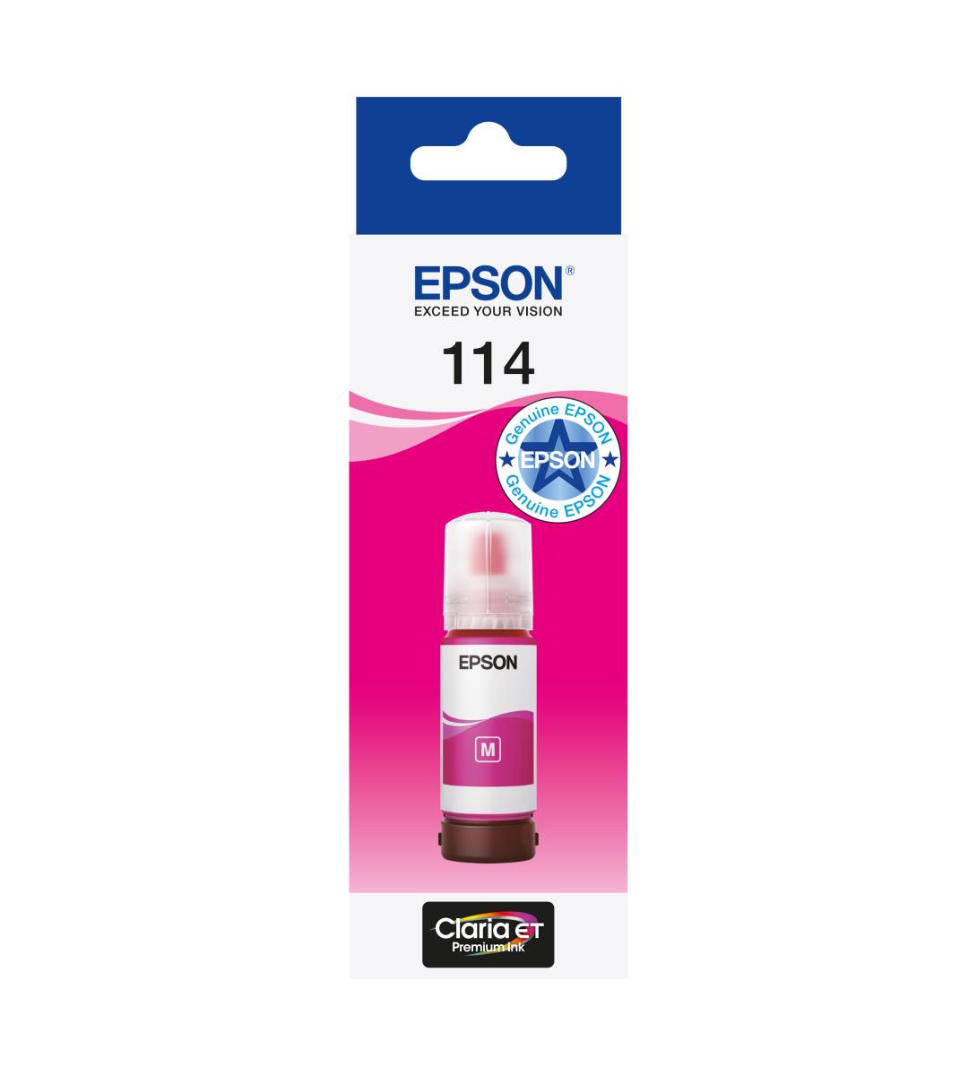 Ink Bottle - 114 Ecotank - Magenta