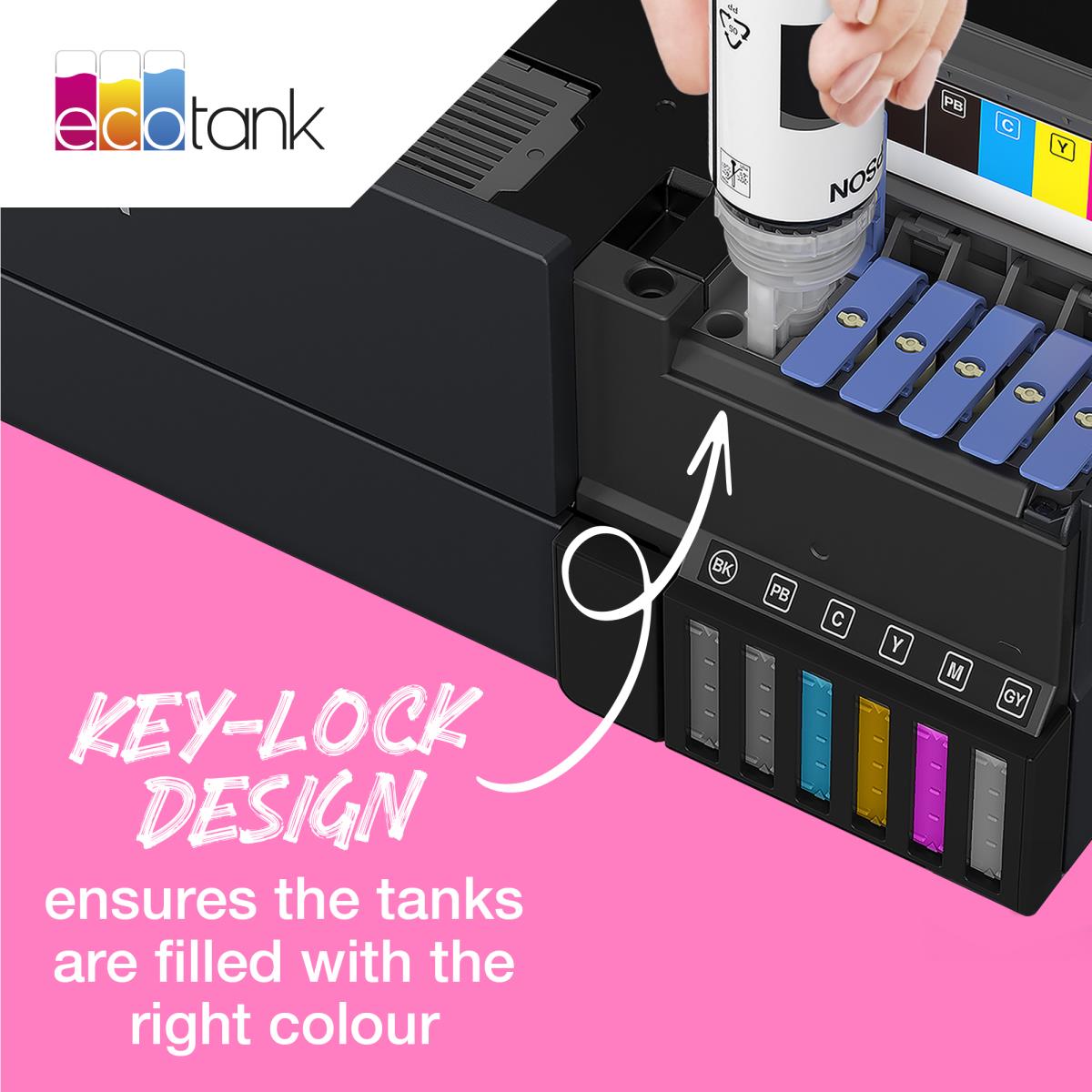 Ink Bottle - 114 Ecotank - Magenta