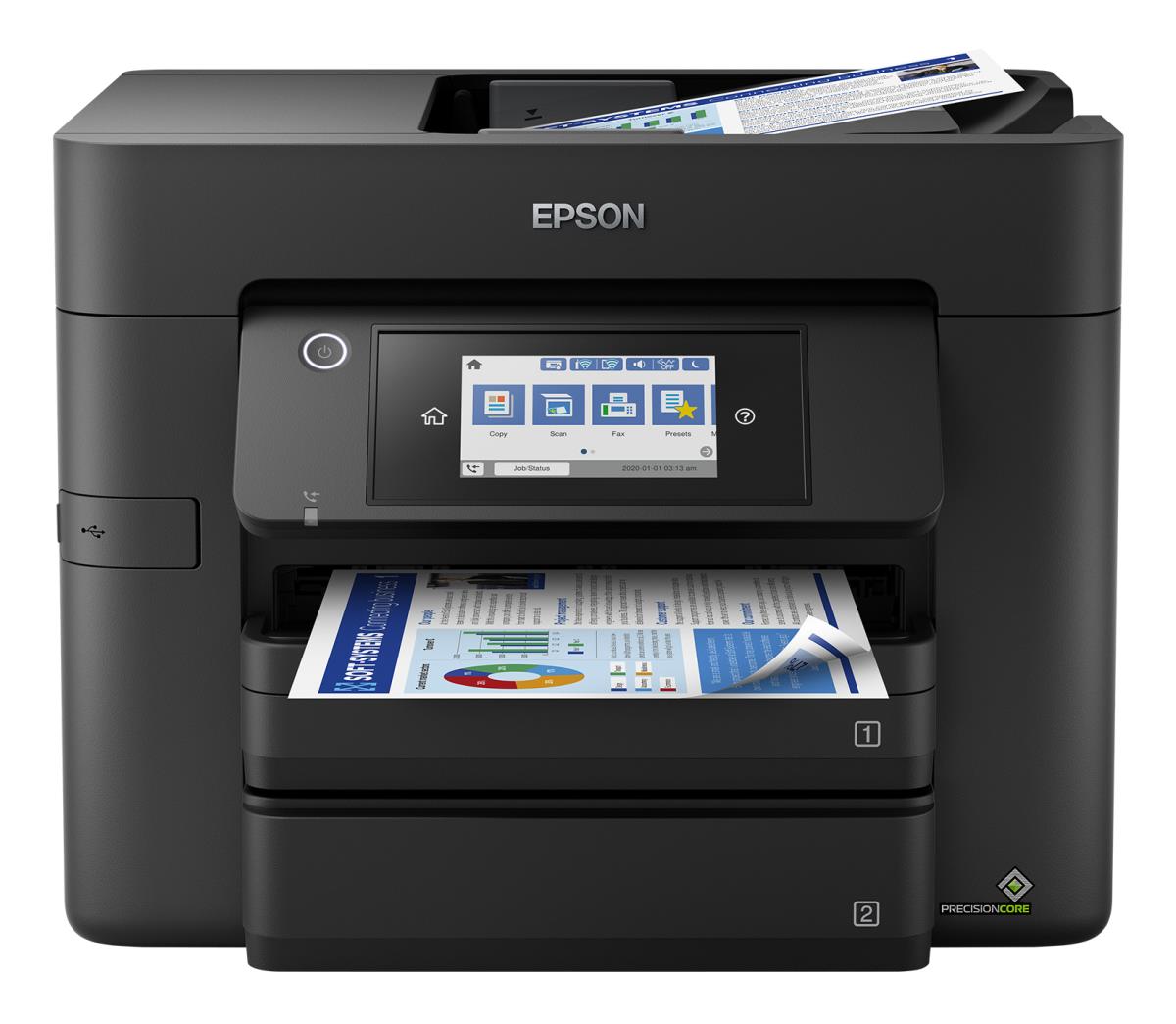 Workforce Pro Wf-4830dtwf - Color Multifunction Printer - Inkjet - A4 - USB / Ethernet / Wi-Fi