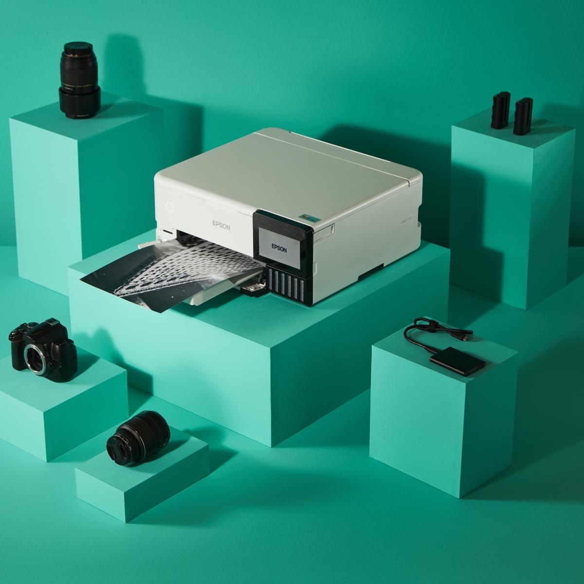 Ecotank Photo Et-8500 - Color All-in-on Printer - Inkjet - A3 - Wi-Fi