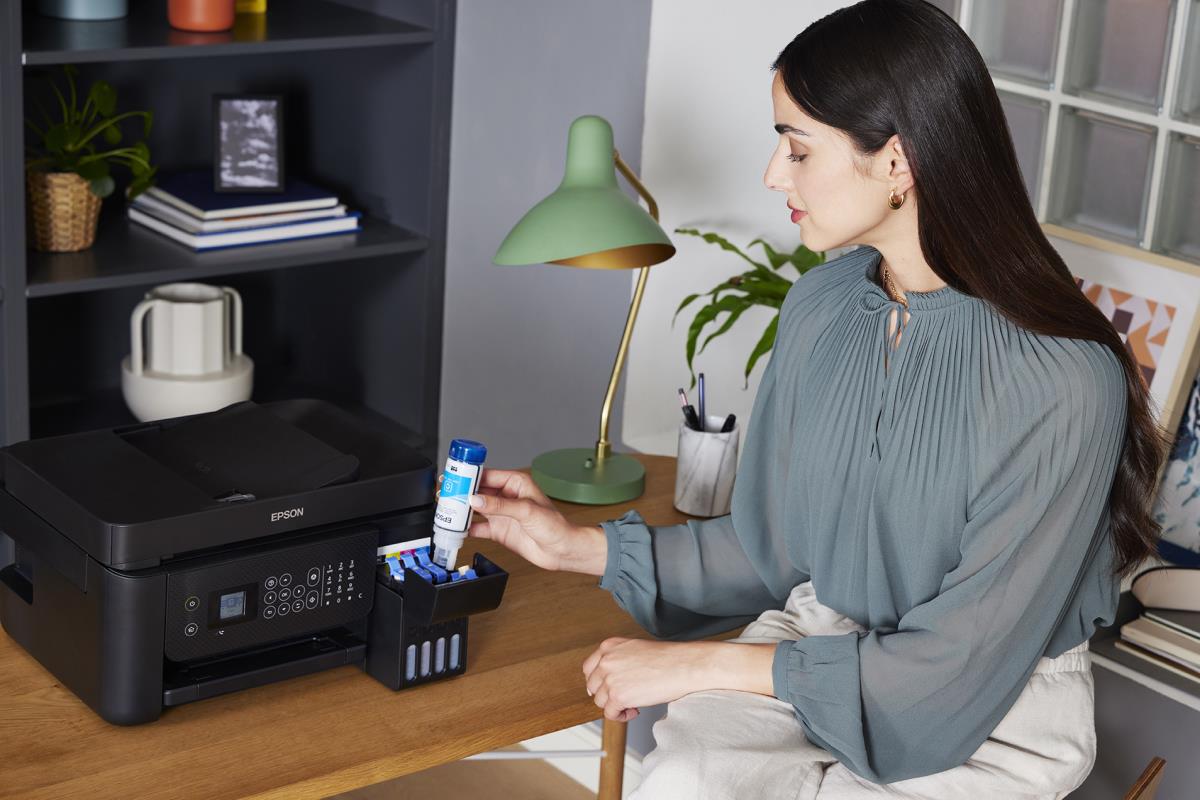 Ecotank Pro Et-4800 - Color All-in-one Printer - Inkjet - A4 - USB / Wi-Fi / Ethernet