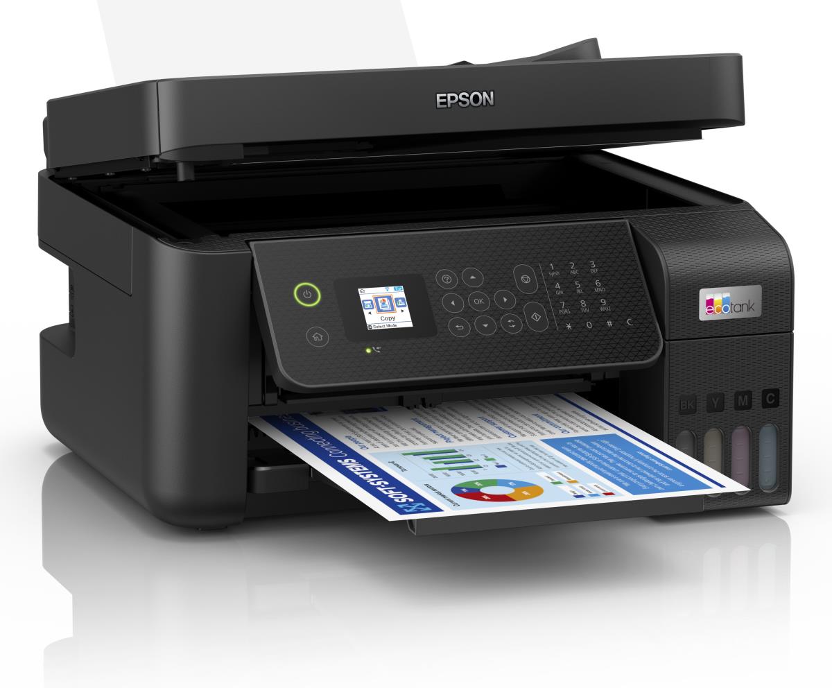Ecotank Pro Et-4800 - Color All-in-one Printer - Inkjet - A4 - USB / Wi-Fi / Ethernet