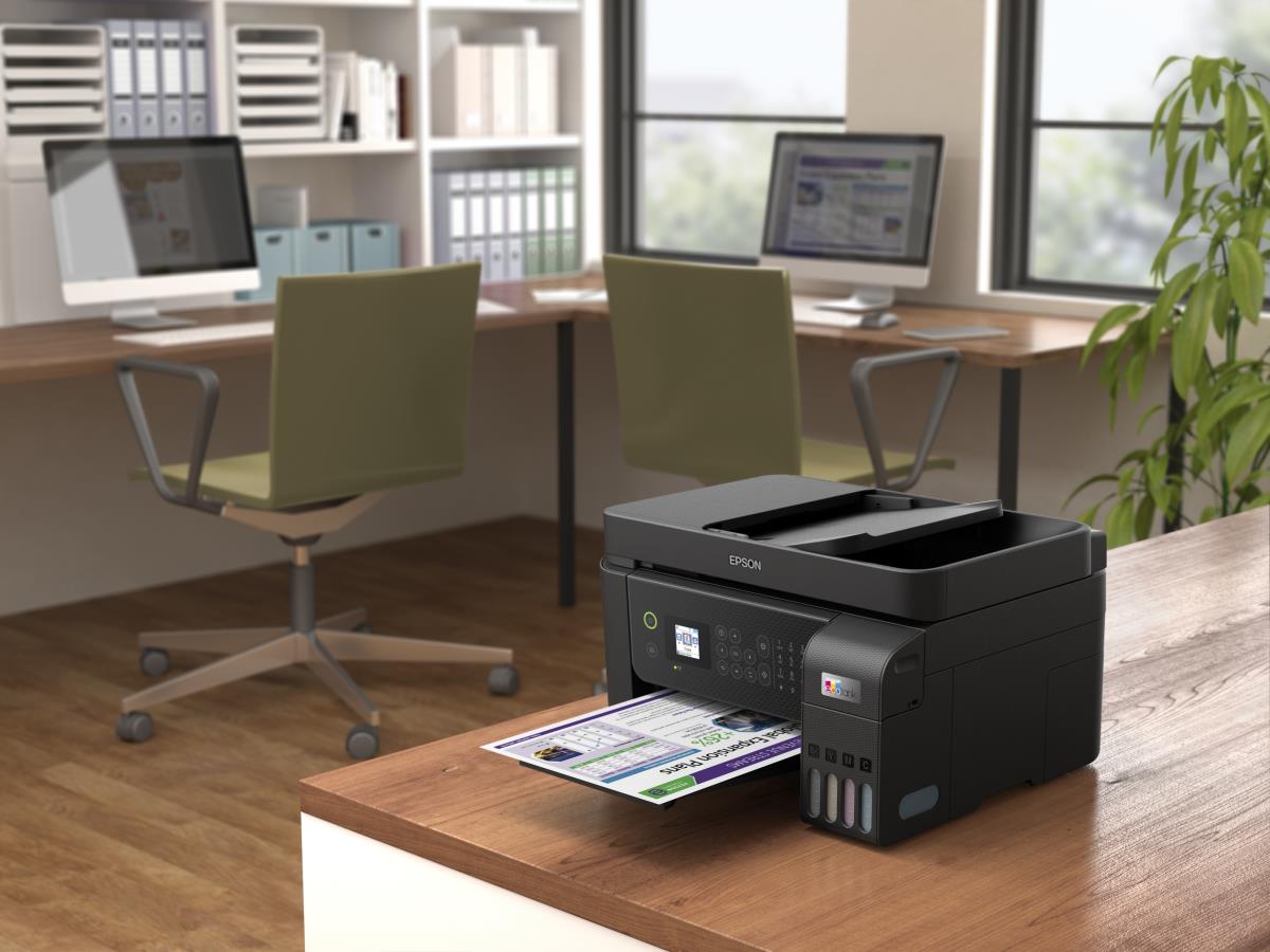 Ecotank Pro Et-4800 - Color All-in-one Printer - Inkjet - A4 - USB / Wi-Fi / Ethernet
