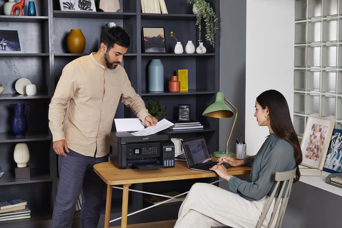 Ecotank Pro Et-4800 - Color All-in-one Printer - Inkjet - A4 - USB / Wi-Fi / Ethernet