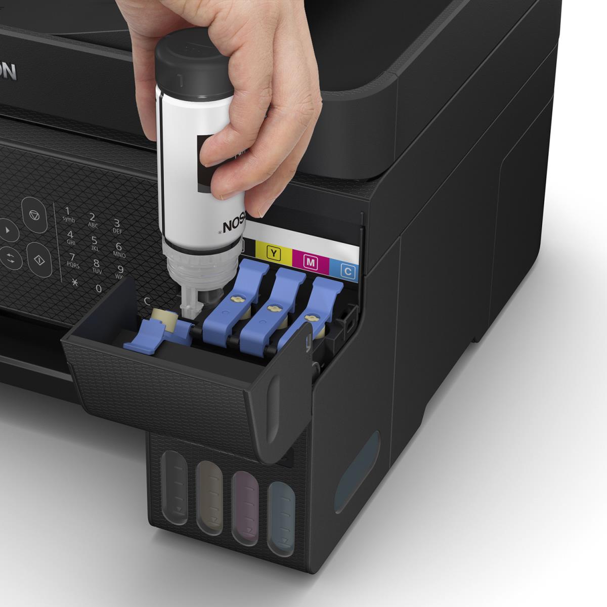 Ecotank Pro Et-4800 - Color All-in-one Printer - Inkjet - A4 - USB / Wi-Fi / Ethernet