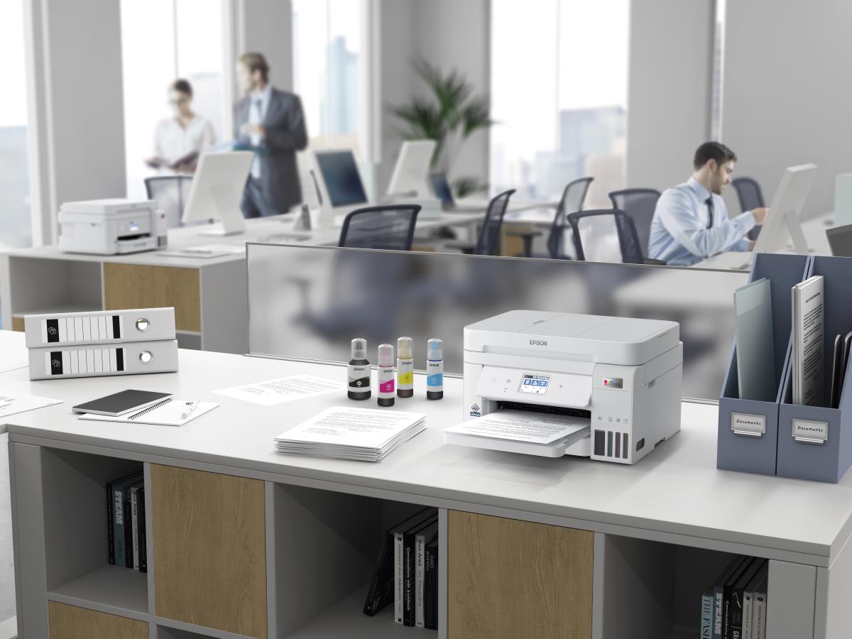 Ecotank Pro  Et-4856 - Color All-in-one Printer - Inkjet - A4 - USB / Wi-Fi / Ethernet