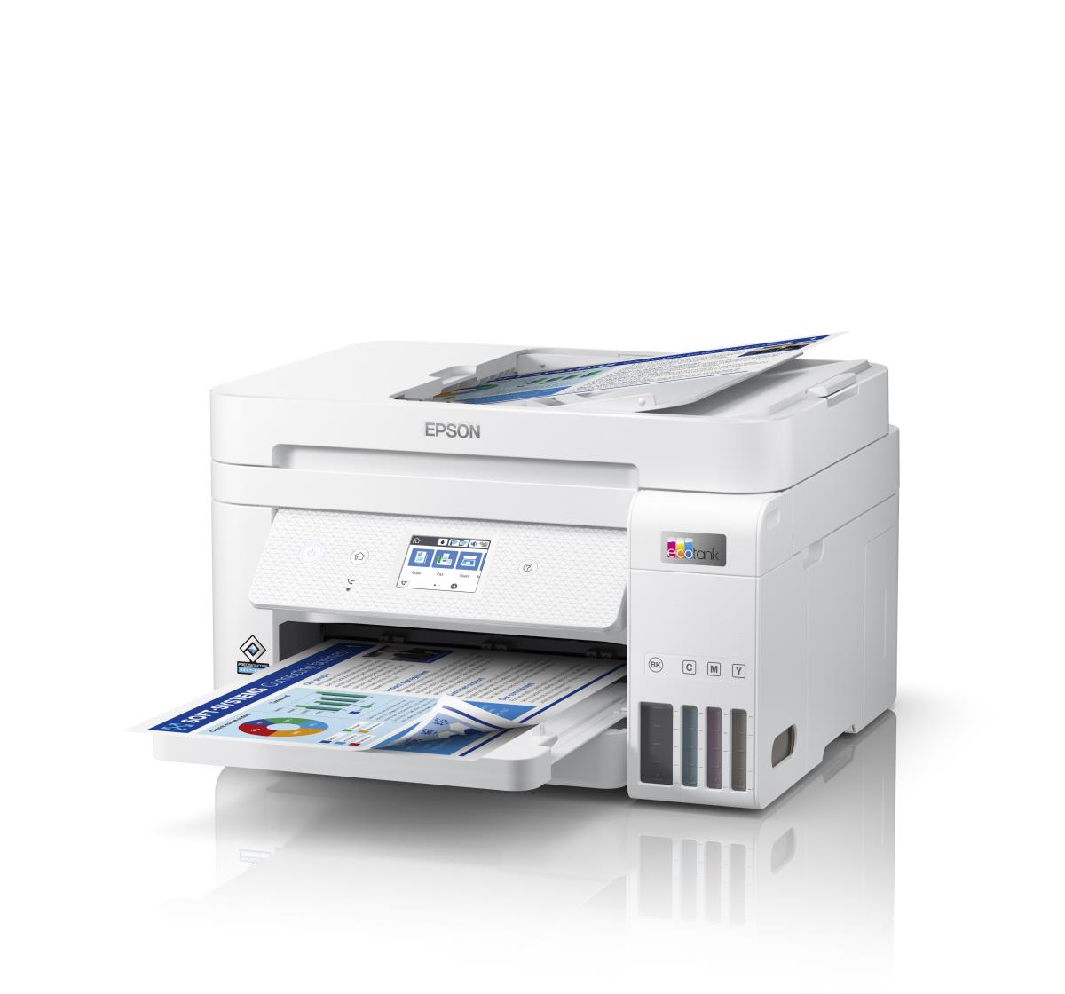 Ecotank Pro  Et-4856 - Color All-in-one Printer - Inkjet - A4 - USB / Wi-Fi / Ethernet