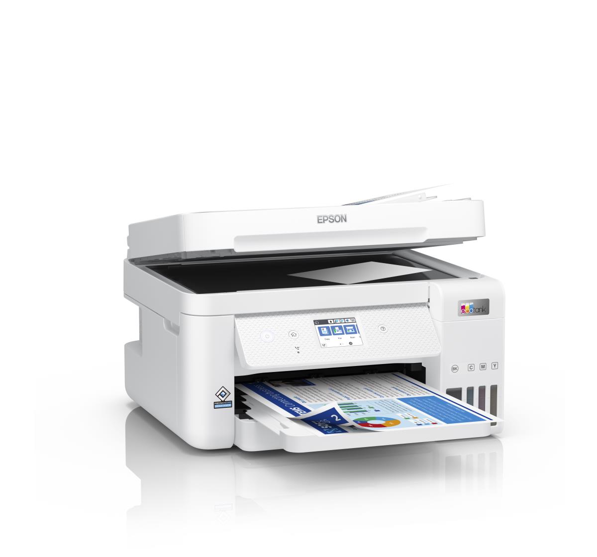 Ecotank Pro  Et-4856 - Color All-in-one Printer - Inkjet - A4 - USB / Wi-Fi / Ethernet