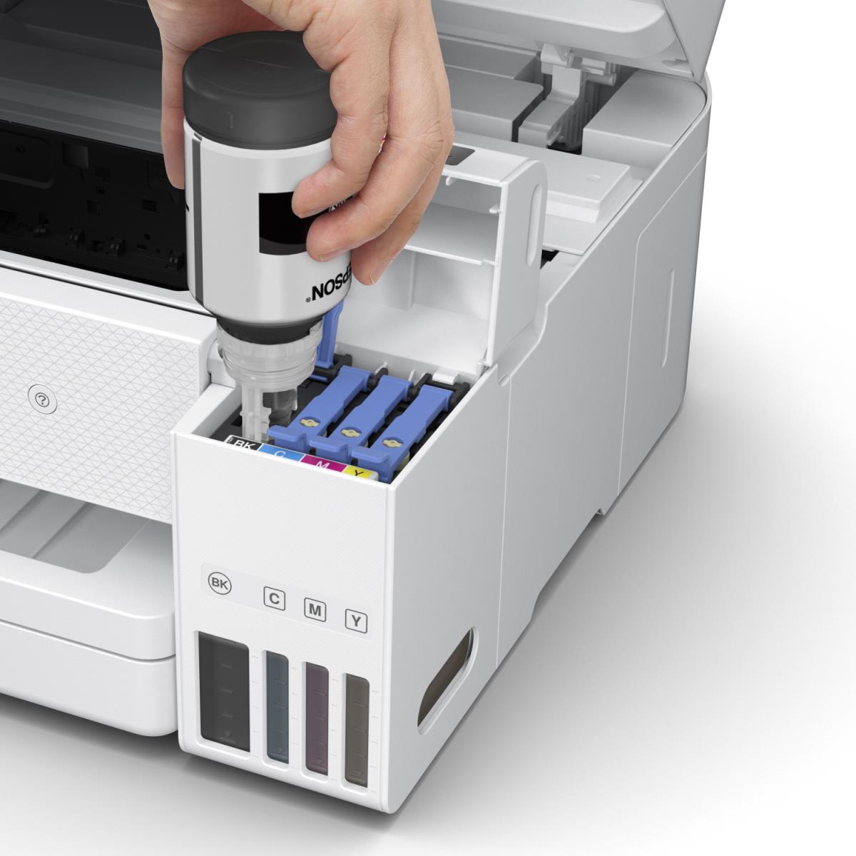 Ecotank Pro  Et-4856 - Color All-in-one Printer - Inkjet - A4 - USB / Wi-Fi / Ethernet
