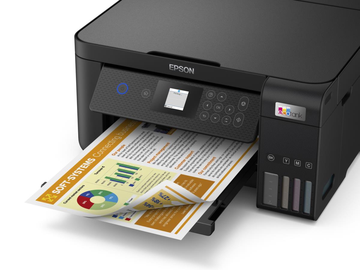 Ecotank Et-2850 - Color All-in-one Printer - Inkjet - A4 - Wi-Fi/ USB