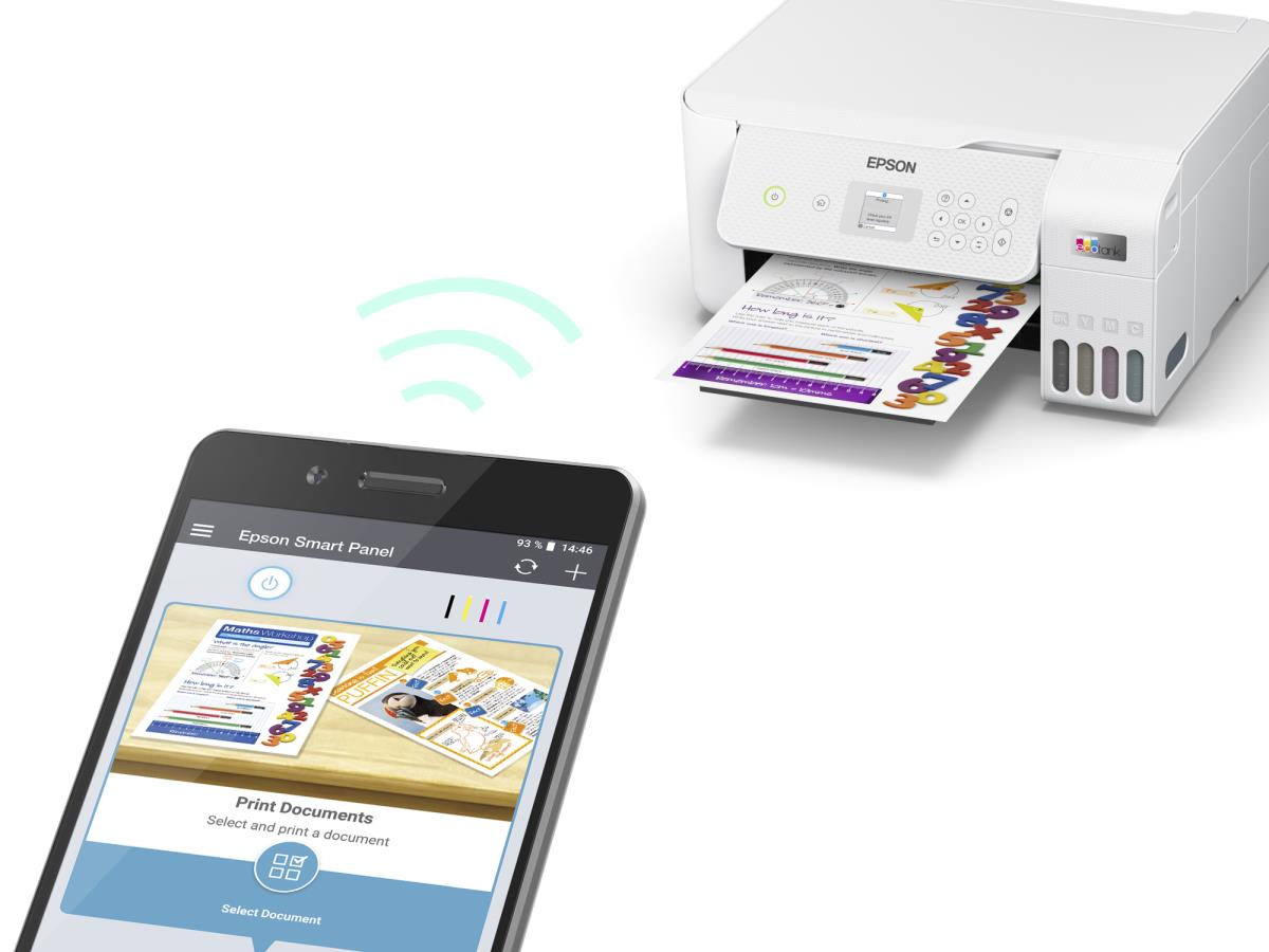 Ecotank Et-2826 - Color All-in-one Printer - Inkjet - A4 - Wi-Fi/ USB