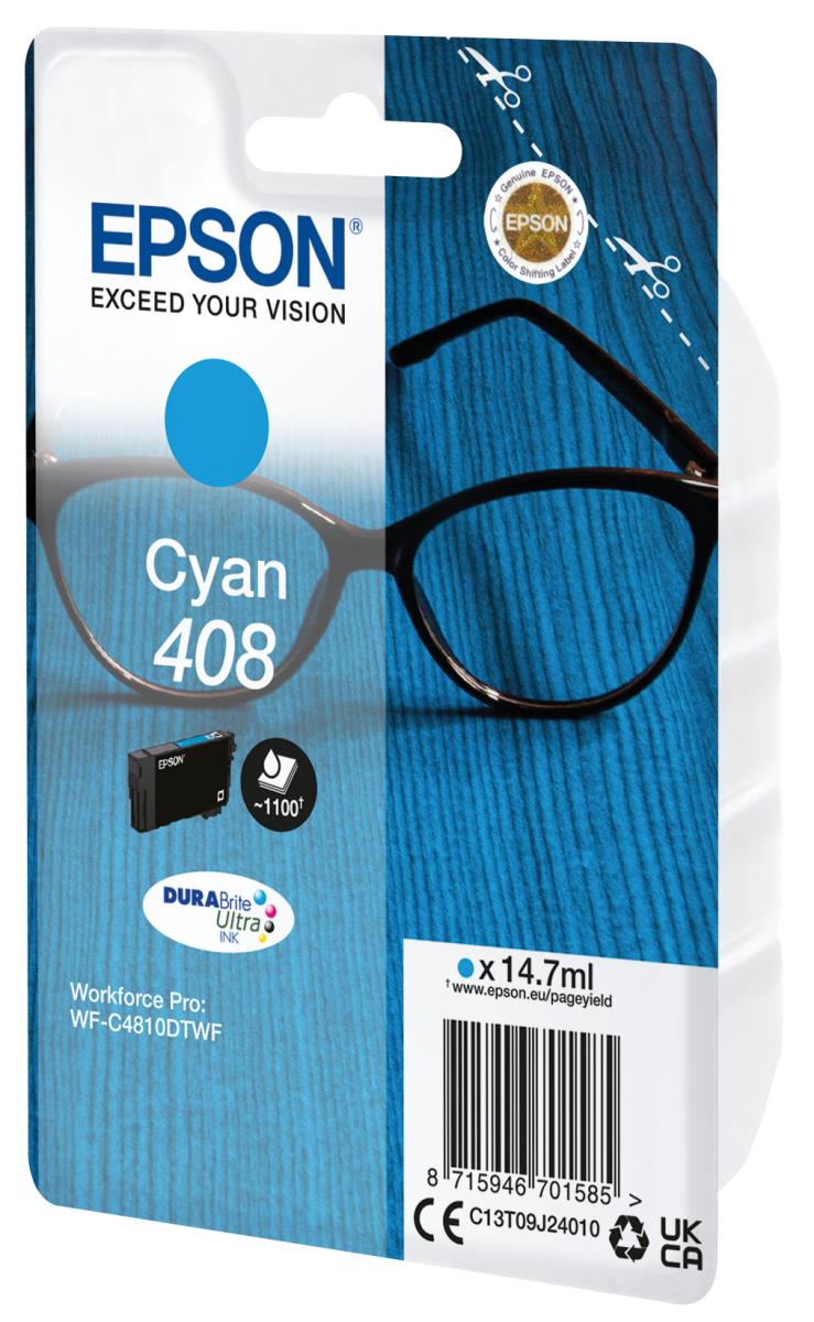 Ink Cartridge - 408xl Durabrite Ultra - 14.7ml - Black