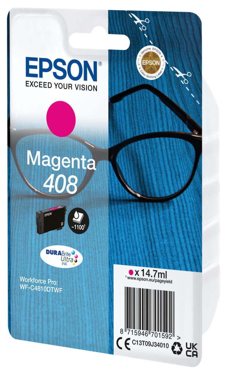 Ink Cartridge - 408 Durabrite Ultra - 14.7ml - Magenta