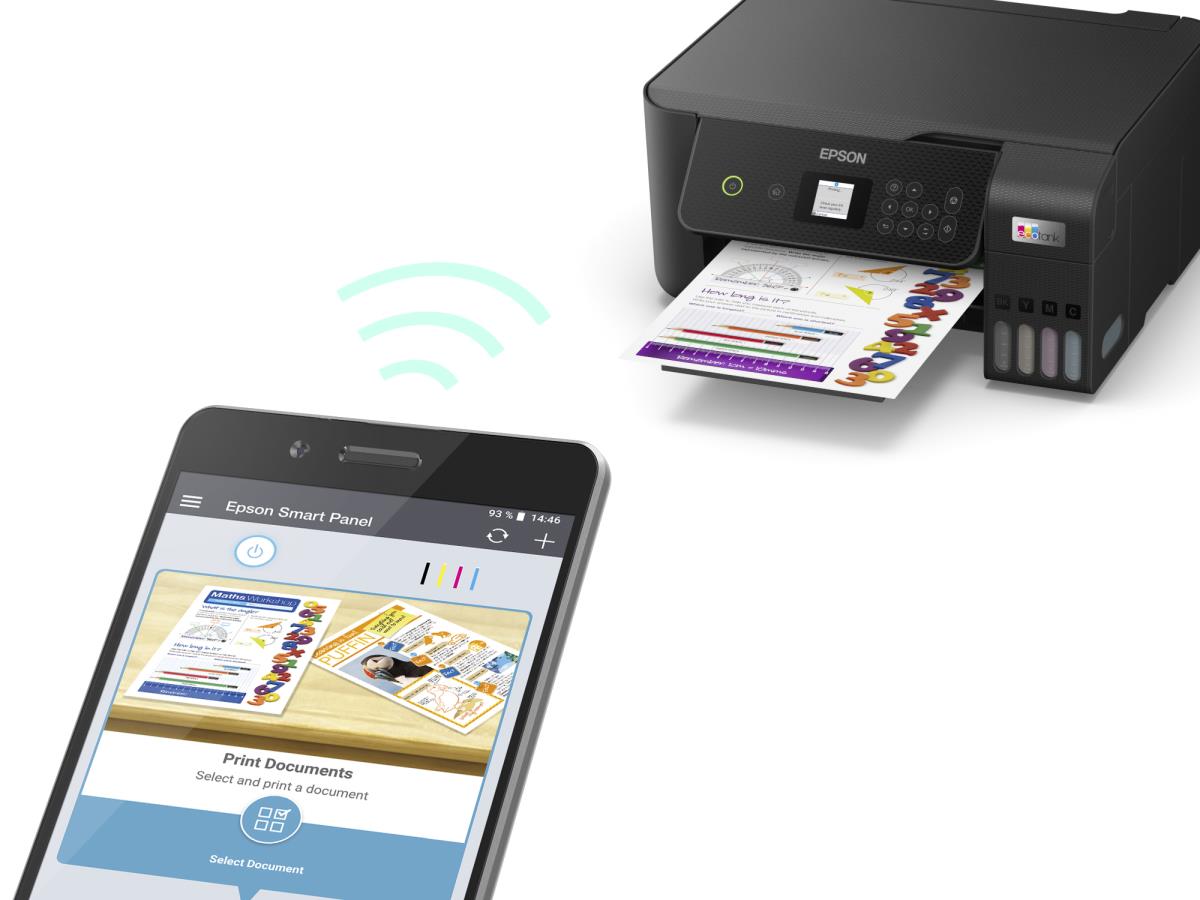 Ecotank Et-2825 - Color All-in-one Printer - Inkjet - A4 - Wi-Fi/ USB