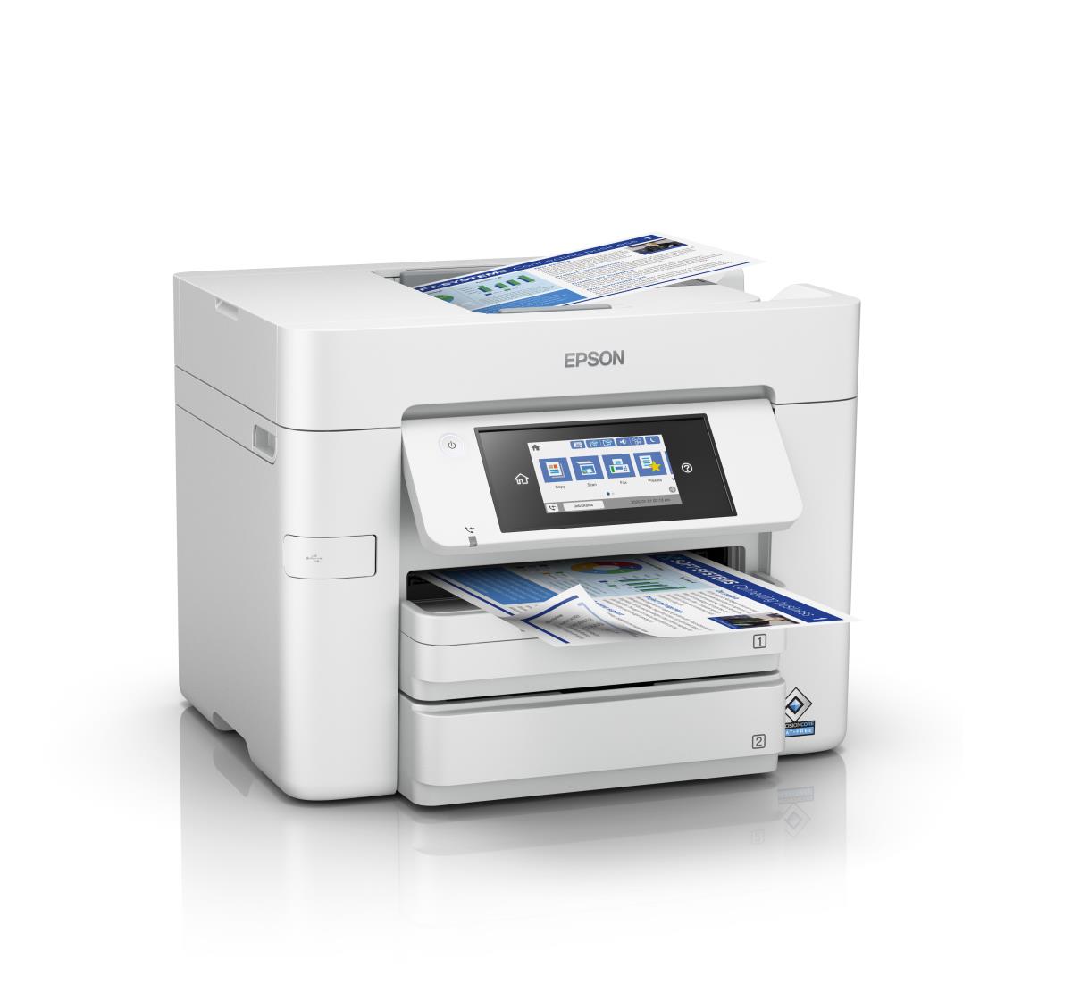 Workforce Pro Wf-c4810dtwf - Multifunction Printer - Inkjet - A4 - Wi-Fi / Ethernet / USB