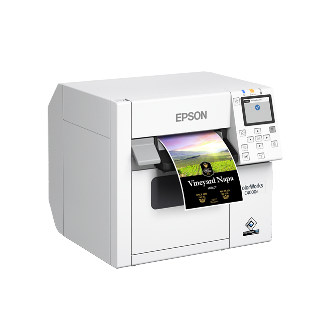 Cw-c4000e (bk) - Colour Label Printer - 108 Mm