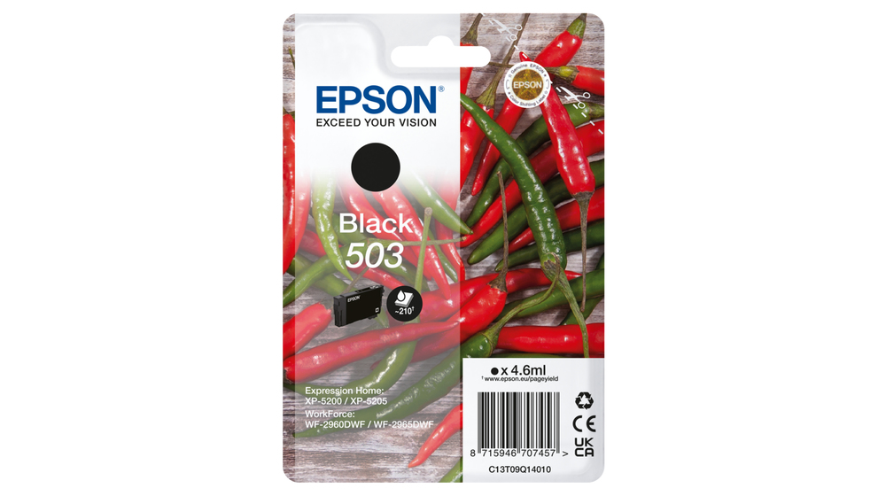 Ink Cartridge - 503 - 4.6ml - Black