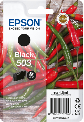 Ink Cartridge - 503 - 4.6ml - Black Sec