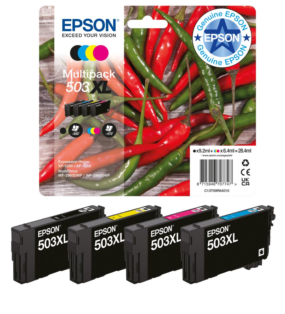 Ink Cartridge - 503 - 3.3ml - Cyan