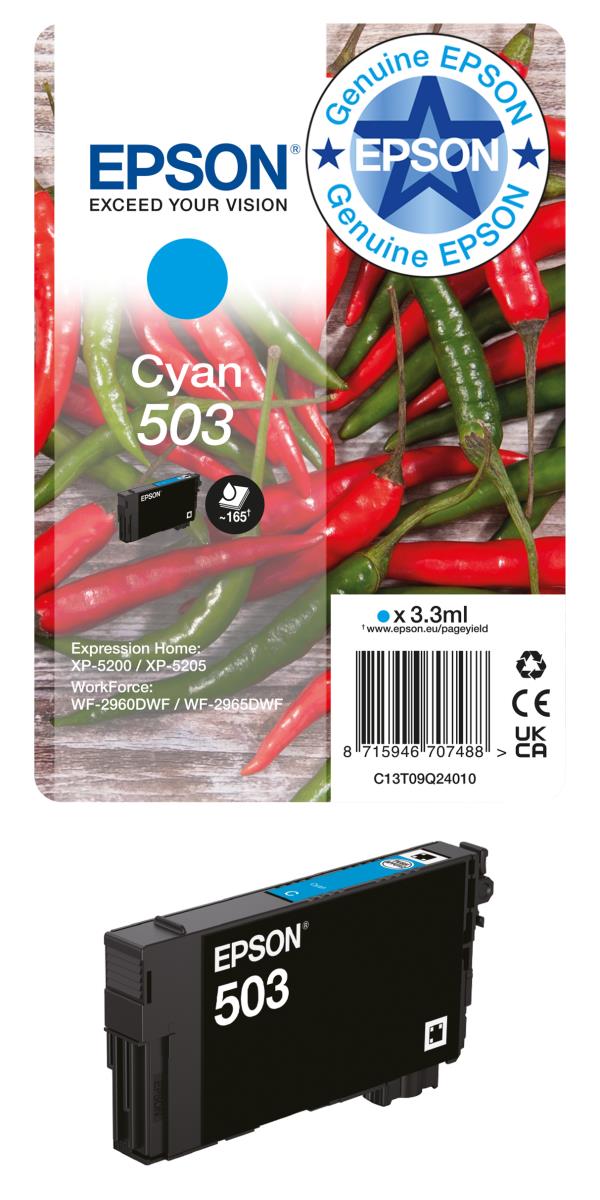 Ink Cartridge - 503 - Cyan / Magenta / Yellow / Black