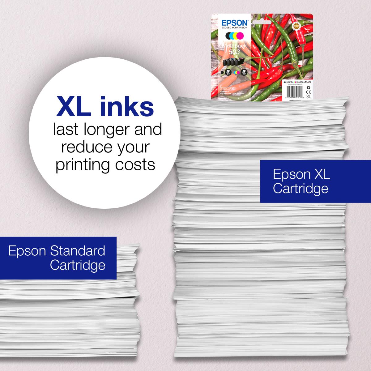 Ink Cartridge - 503 - Cyan / Magenta / Yellow / Black
