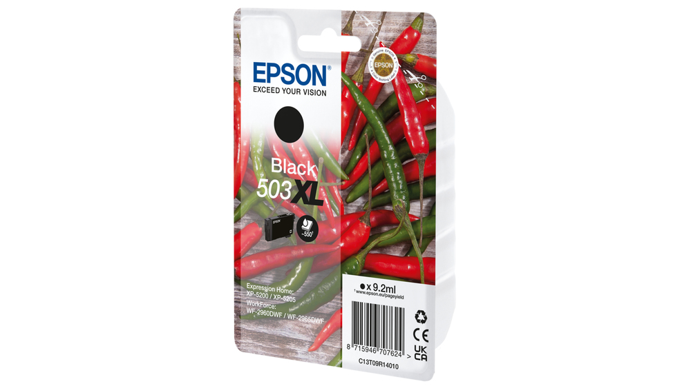 Ink Cartridge - 503 Xl - 9.2ml Black