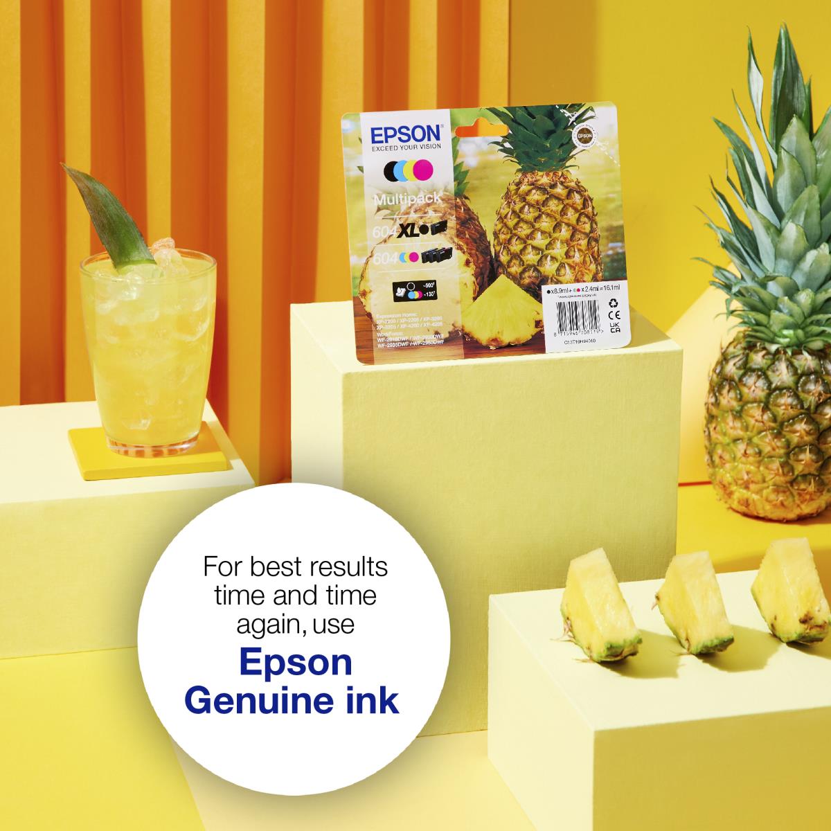 Ink Cartridge - 604xl Starfish - 4.0ml - Cyan Sec