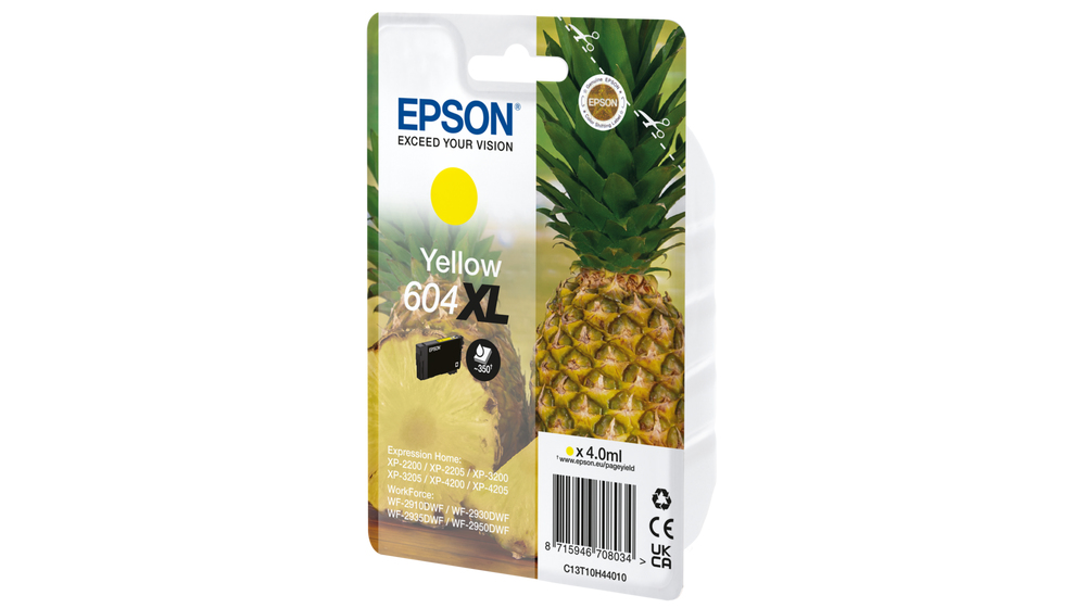 Ink Cartridge - 604xl Starfish - 4.0ml - Yellow