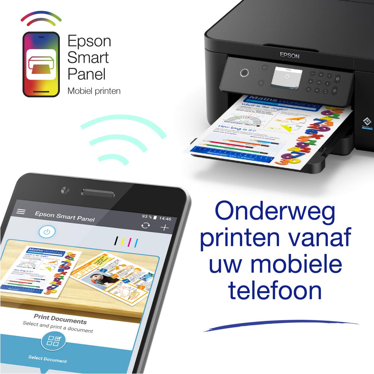 Expression Home Xp-5205 - Multifunction Printer - Inkjet - A4 - USB / Wi-Fi