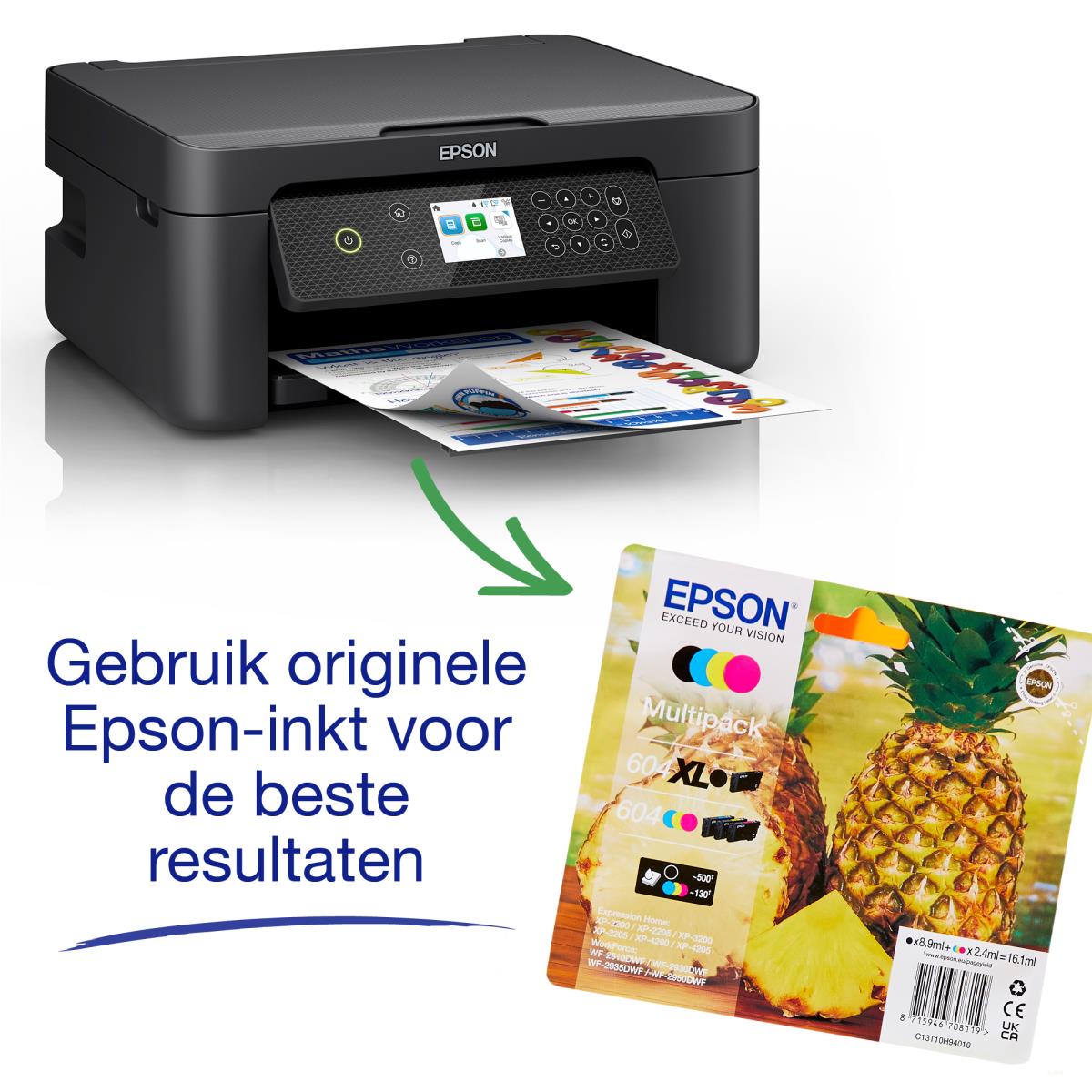 Expression Home Xp-4200 - Flexible Multifuction Printer - Inkjet - A4 - Wi-Fi / USB