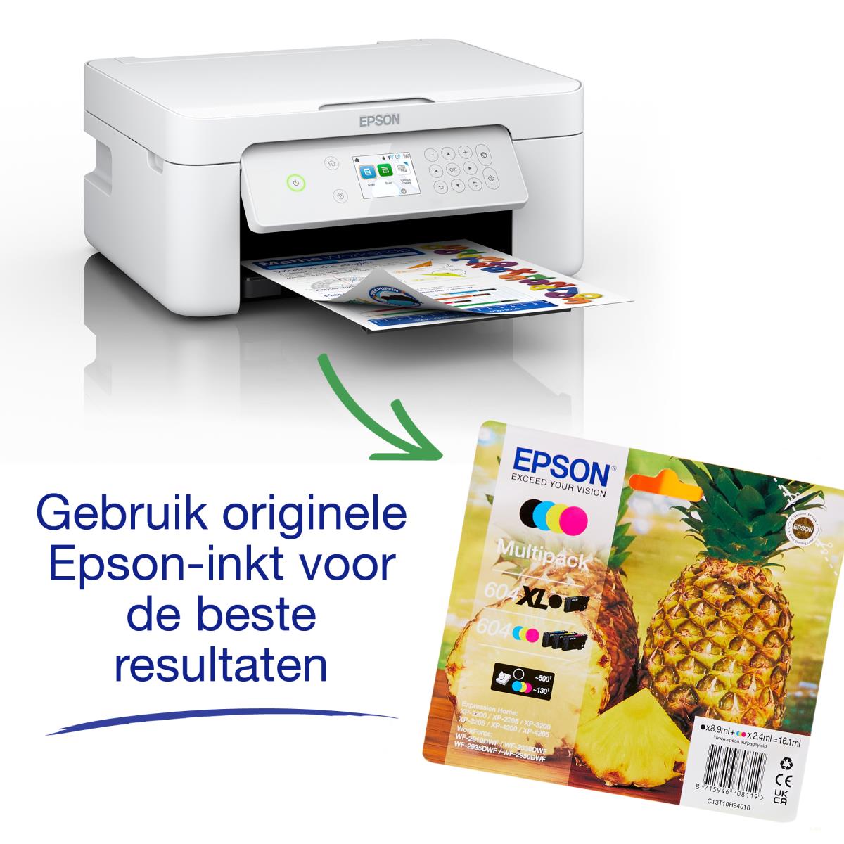 Expression Home Xp-4205 - Flexible Multifuction Printer - Inkjet - A4 - Wi-Fi / USB