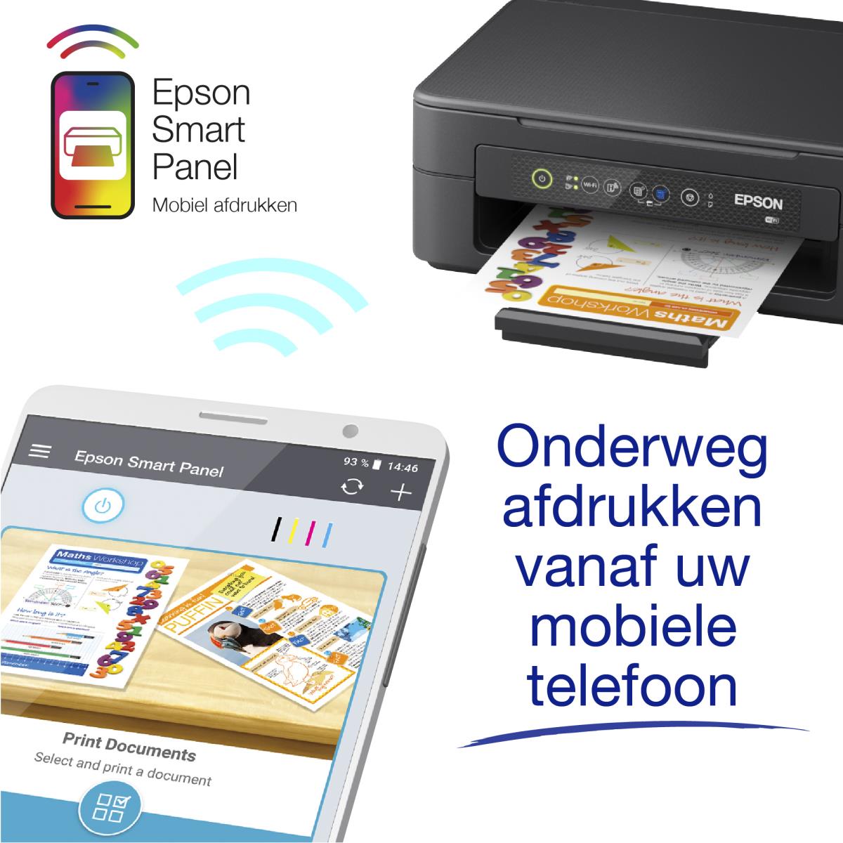 Expression Home Xp-2200 - Flexible Multifunction Printer - Inkjet - A4 - USB / Wi-Fi