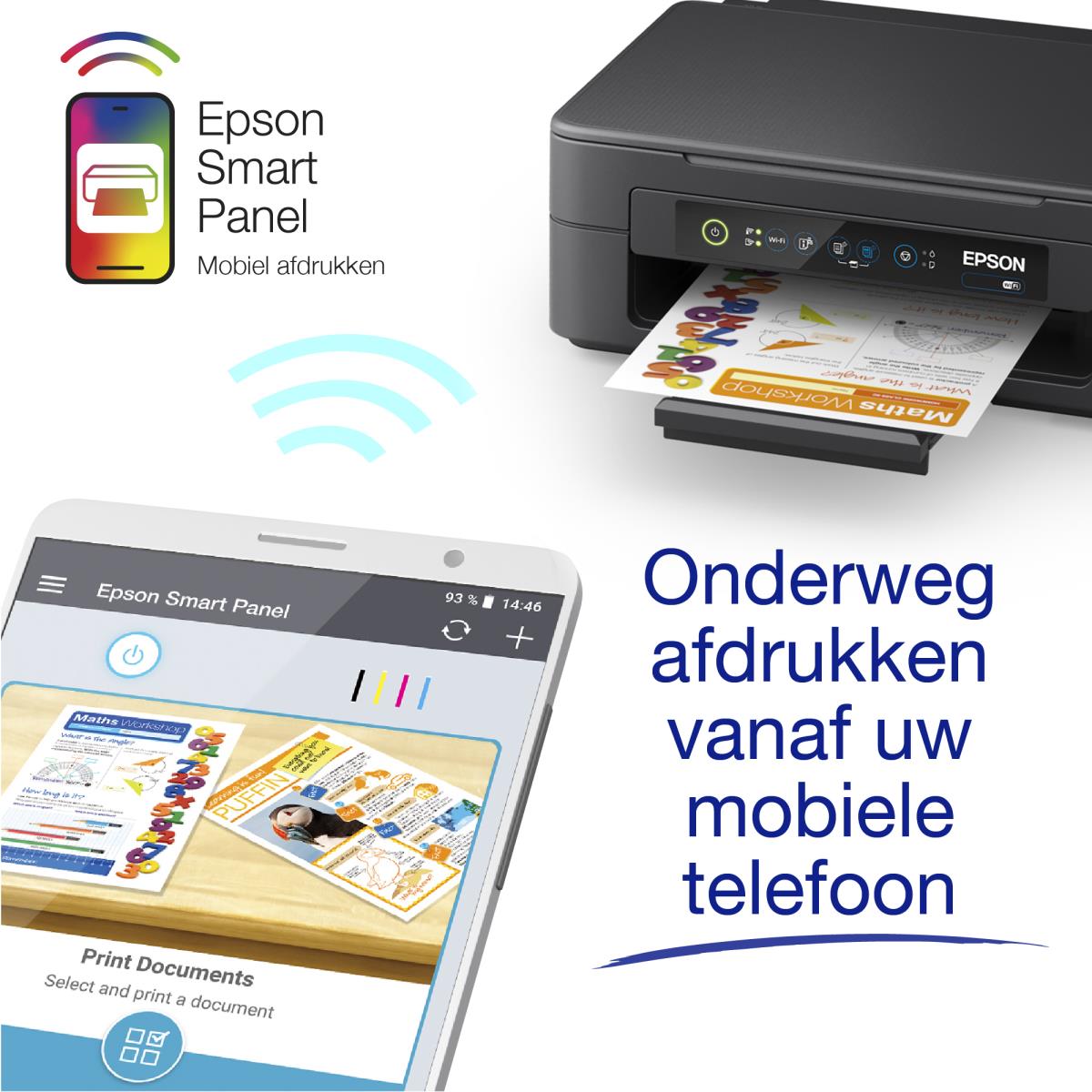 Expression Home Xp-2205 - Flexible Multifunction Printer - Inkjet - A4 - USB / Wi-Fi