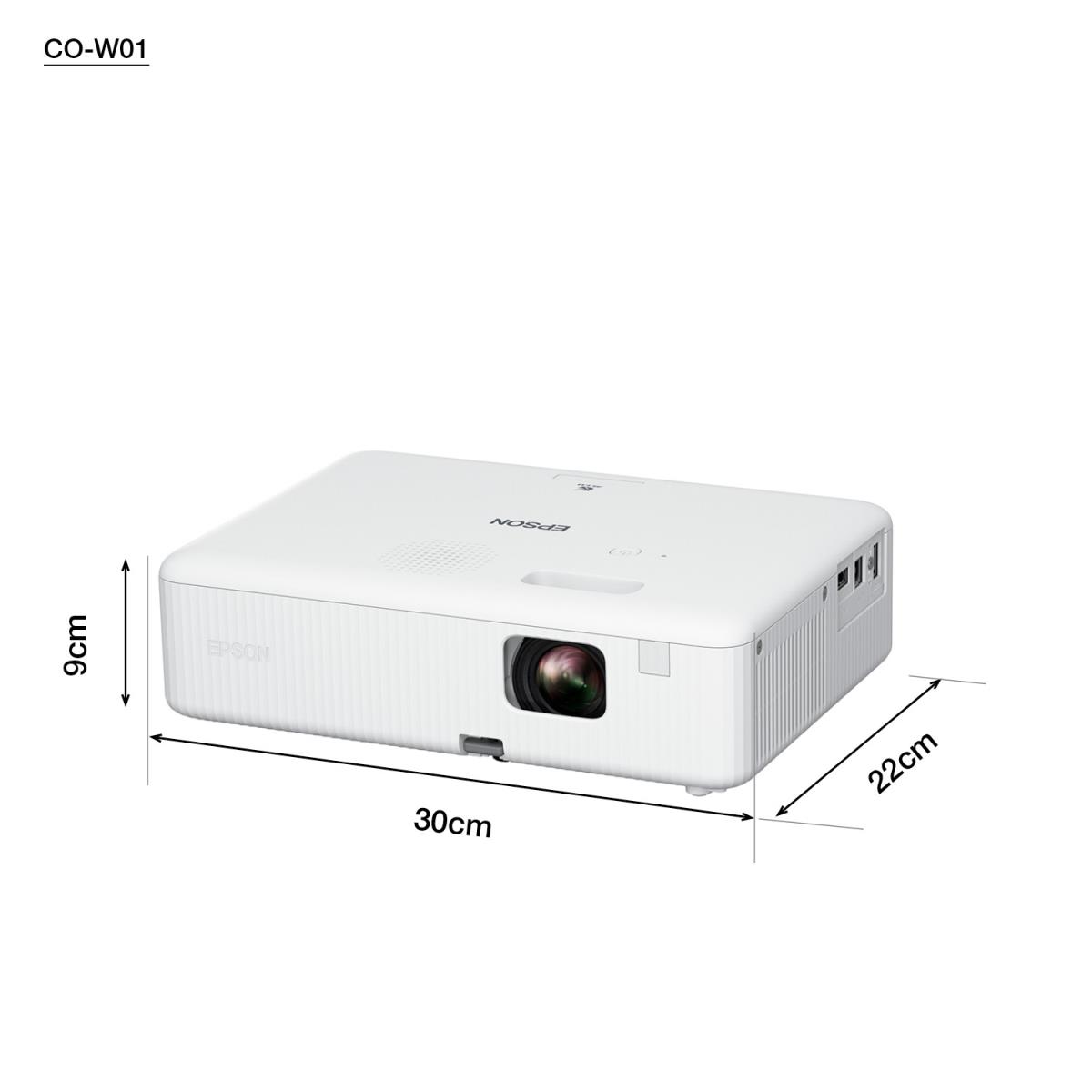 Co-w01 - Projector - 3LCD - 3000 Lm - USB / Hdmi