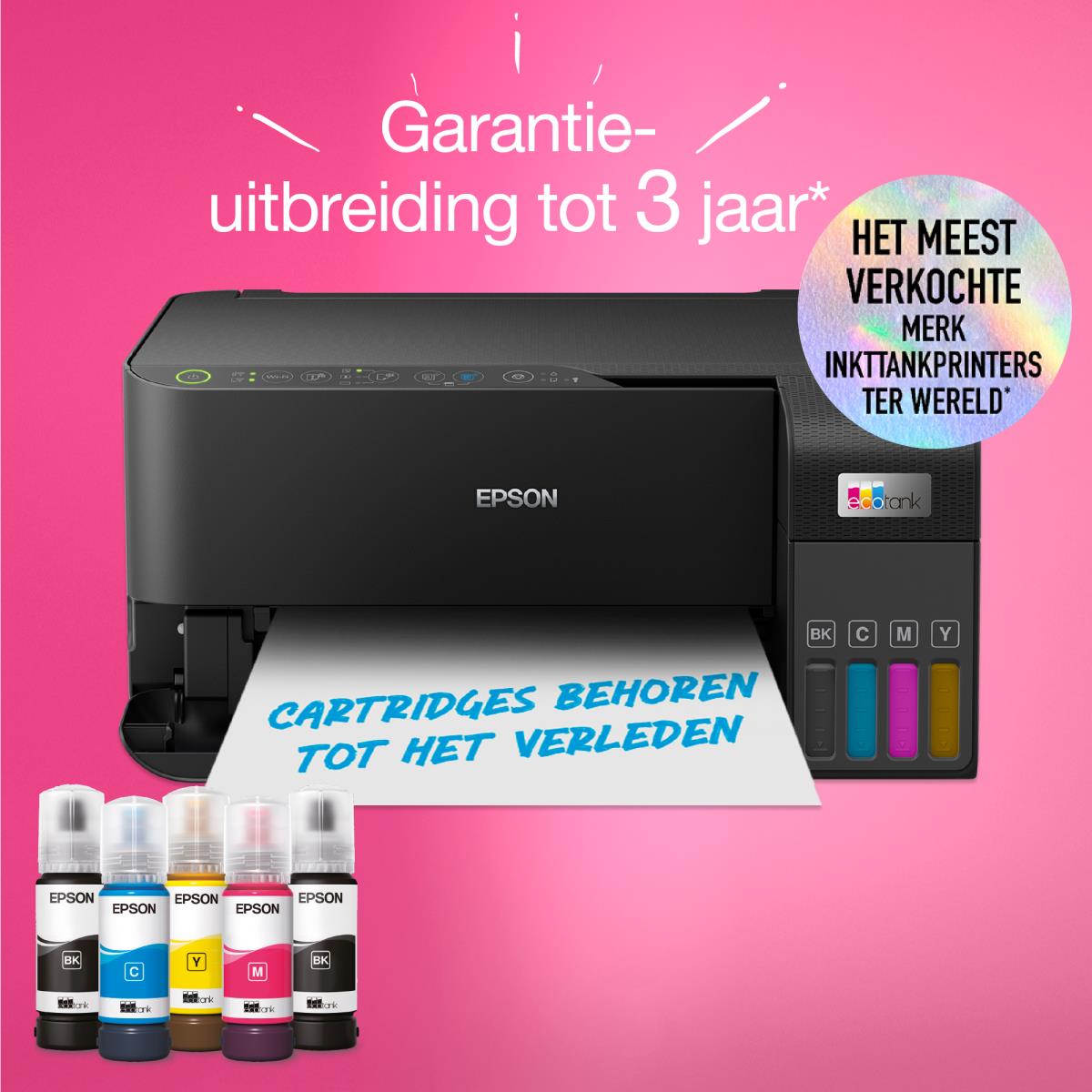 Ecotank Et-2830 - Color All-in-one Printer - Inkjet - A4 - USB