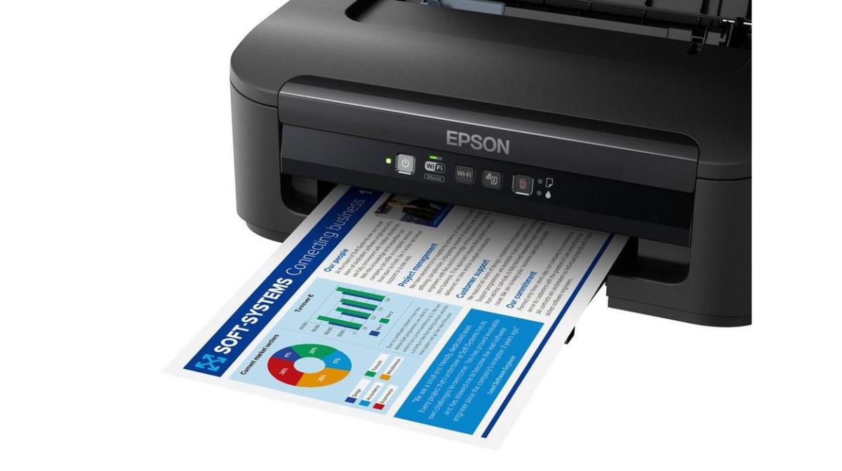 Workforce Wf-2110w - Monochrome Printer - Inkjet - A4 - Wi-Fi/ USB/ Ethernet