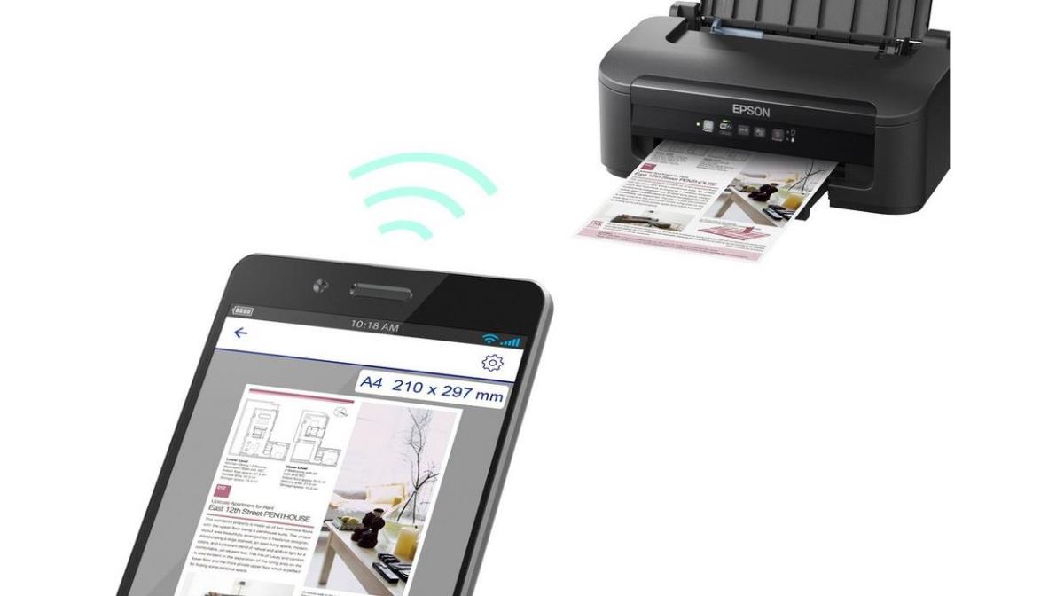 Workforce Wf-2110w - Monochrome Printer - Inkjet - A4 - Wi-Fi/ USB/ Ethernet